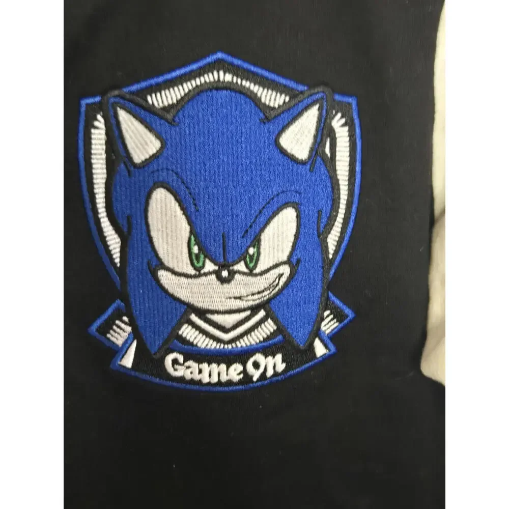 Sonic The Hedgehog Varsity Style Jacket Size 14/16 - Picture 4 of 6